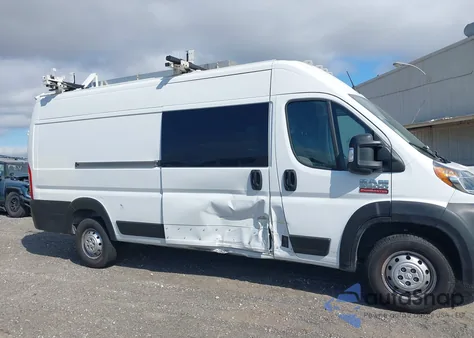 2022 Ram Promaster 3500 Cargo Van High Roof 159 Wb Ext z USA, uszkodzony, nr VIN 3C6MRVJG7NE140066